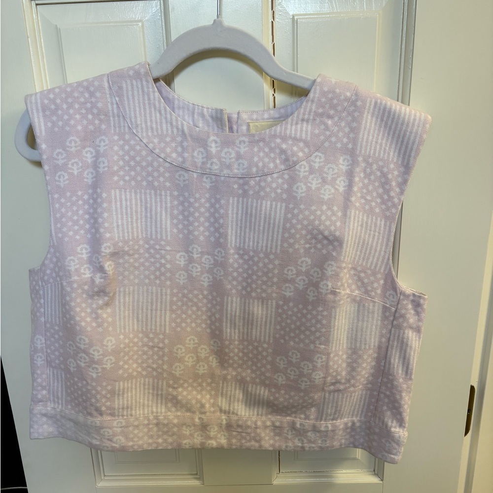 EUC Julia Amory Slim Shell Top Size Small and Skirt Size Medium